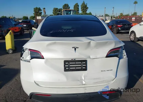 2021 Tesla Model Y Long Range Dual Motor All-Wheel Drive из США, поврежденный, VIN 5YJYGAEE7MF159534